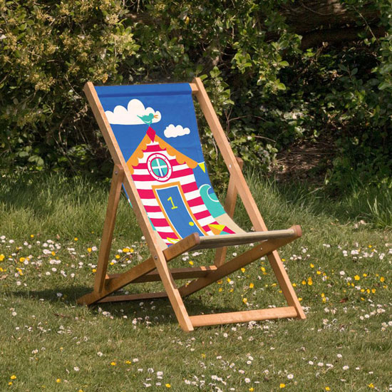 Sublimation hardwood deck chairs