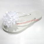 PE flip flops/women flower slipper/wedding flip flops