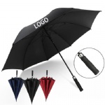 Full Fiberglass Golf Umbrella Auto Open Close Windproof Big Size Digital Printing